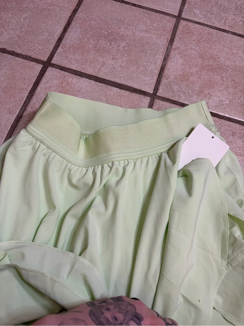 NWT Lululemon Court Rival High-Rise Skirt *15” *Long (Kohlrabi Green) Size 4